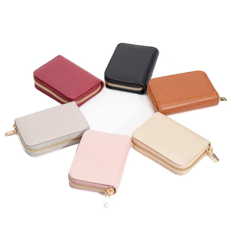 Solianis Billetera pequeña Rfid para mujer, y hombre billetera pequeña de cuero, monedero mágico, Vintage