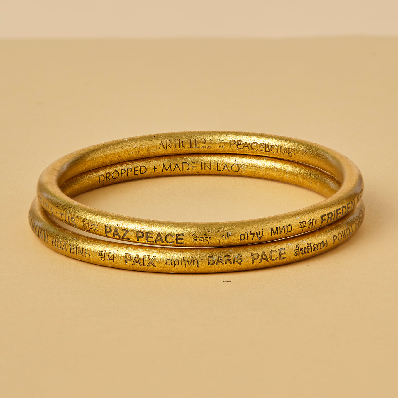 PEACE ALL AROUND BANGLE