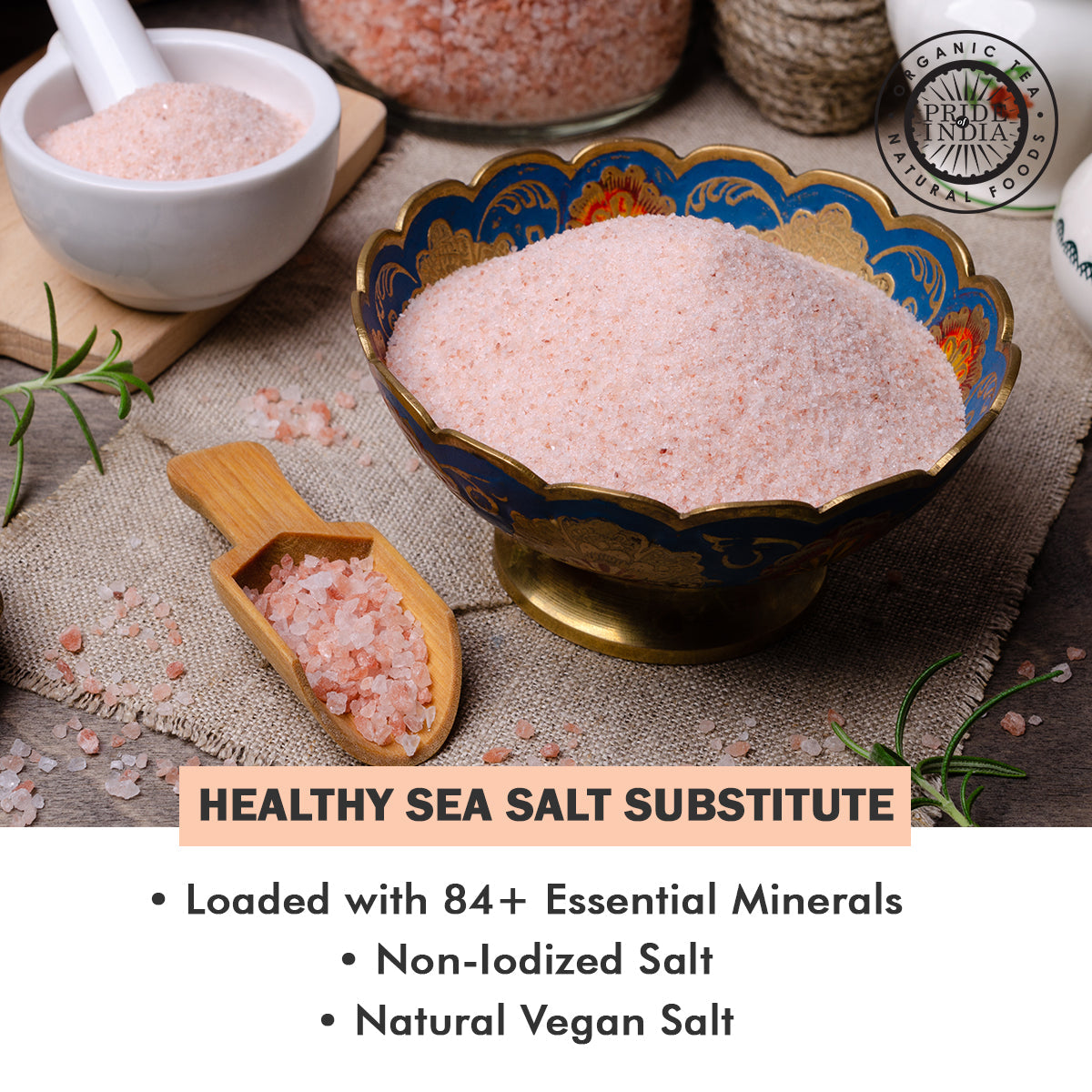 Himalayan Pink Rock Salt - Coarse Grind