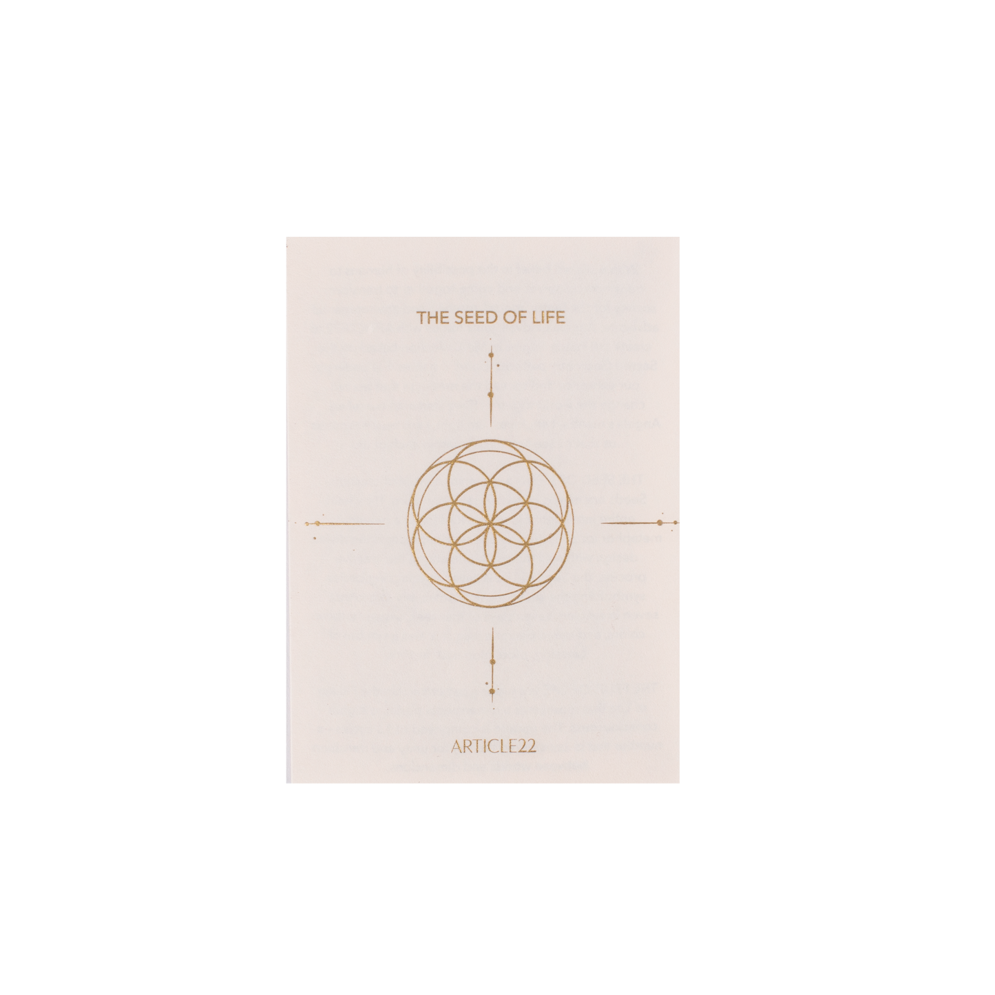 SEED OF LIFE NECKLACE SILVER + GREEN ERINITE SWAROVSKI CRYSTAL