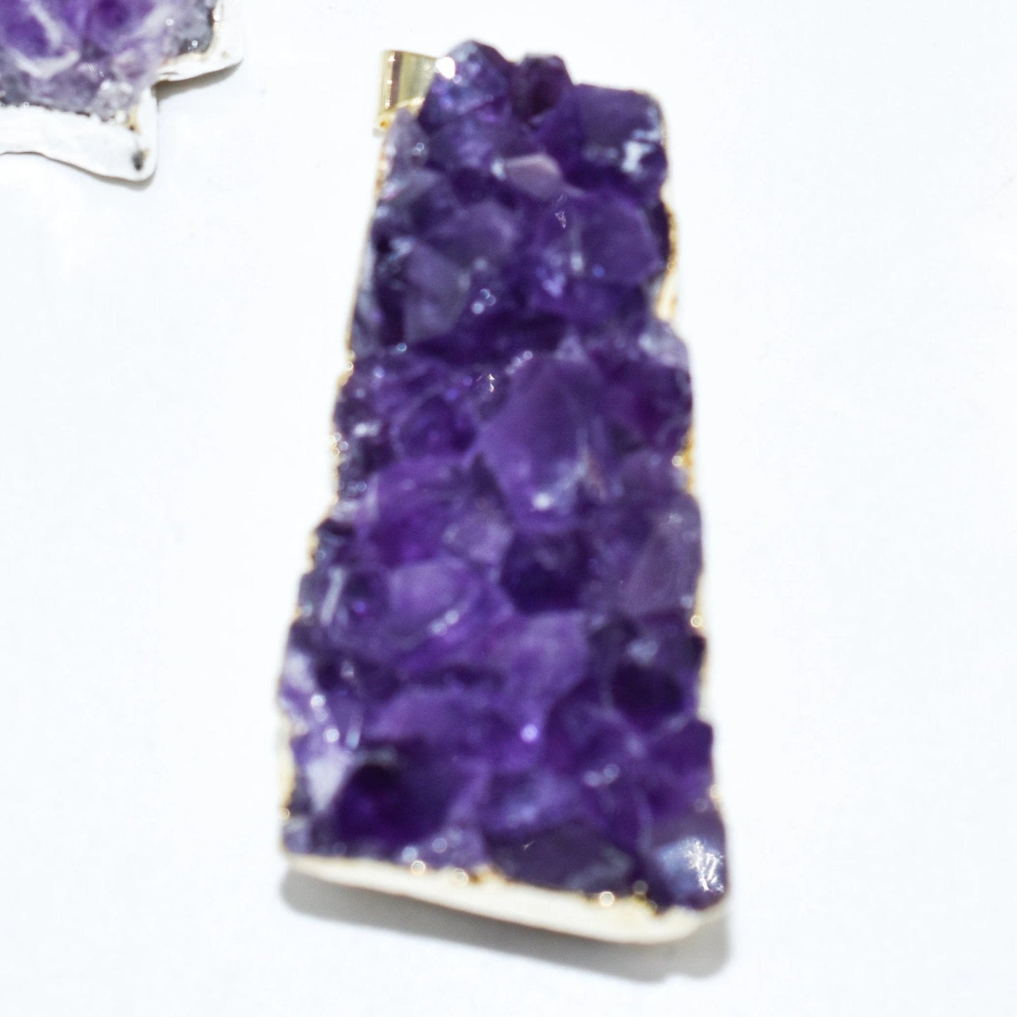 Amethyst Druzy Pendant