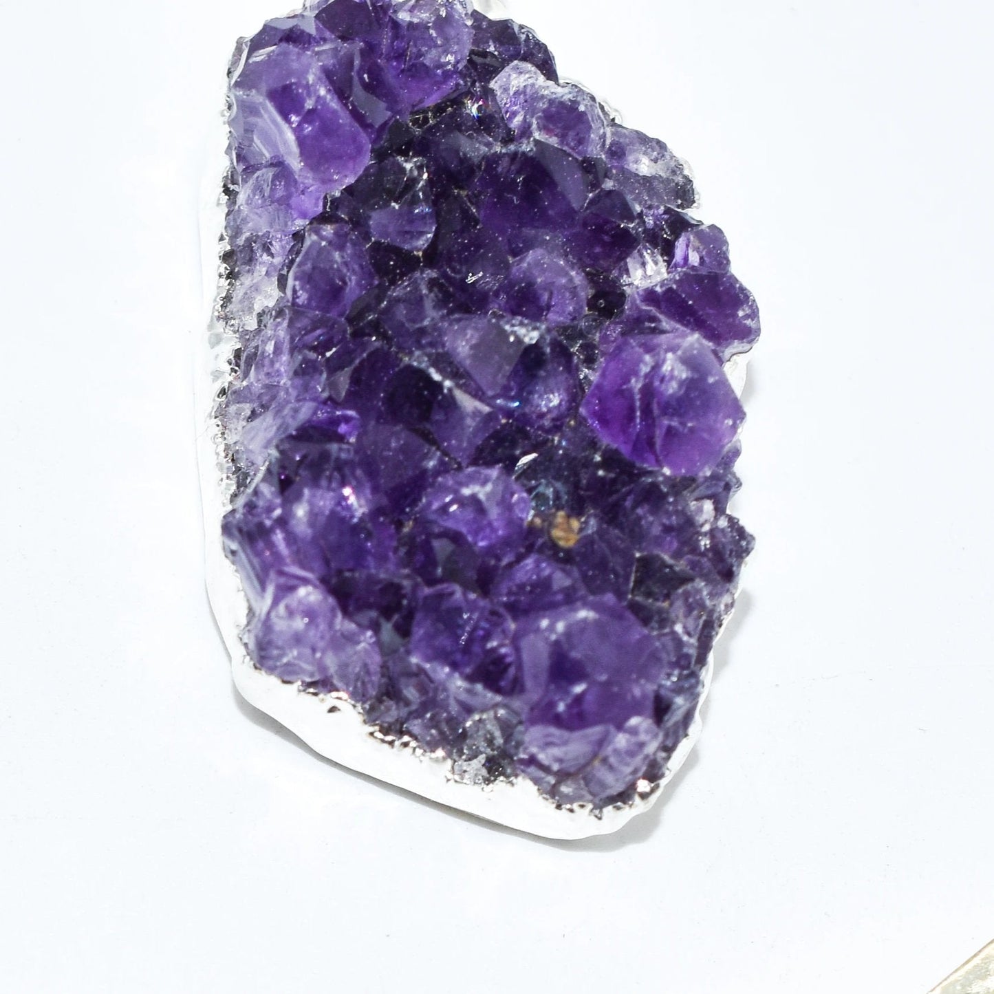 Amethyst Druzy Pendant