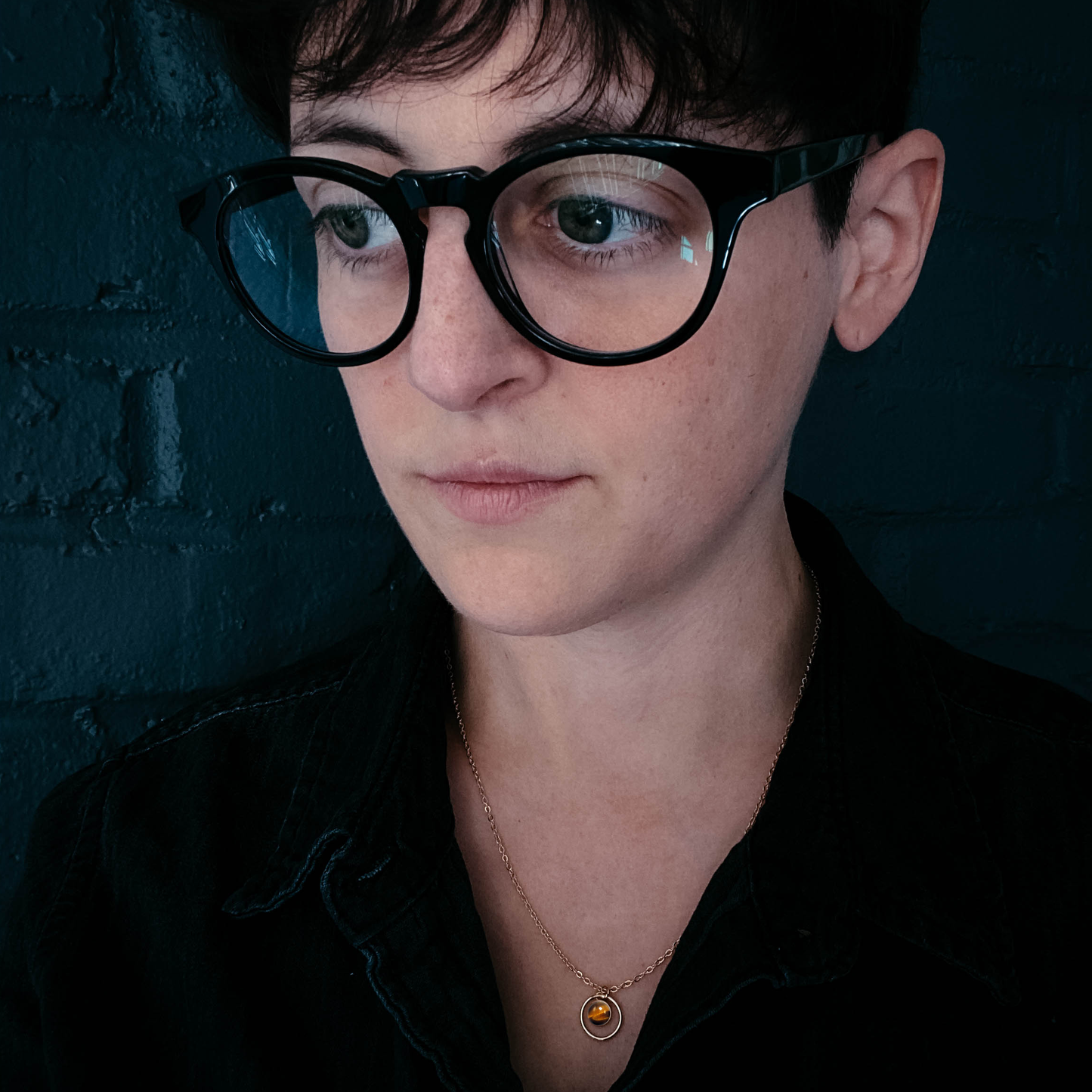 Rings of Saturn Mini Necklace