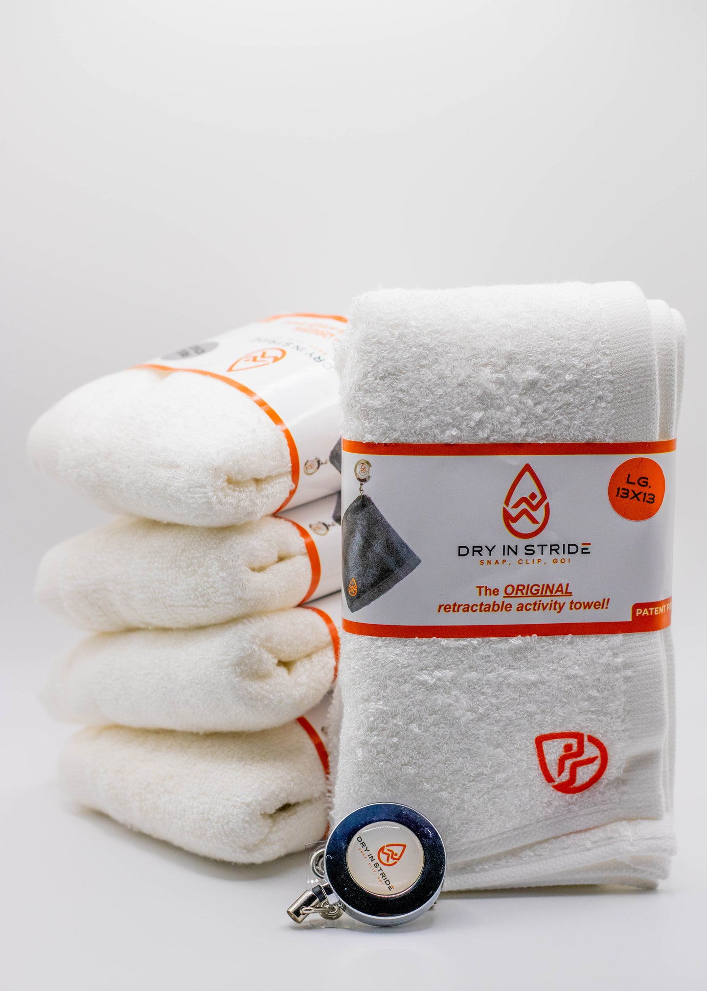 The Ultimate Retractable Towel Set Large (13x13 inch)