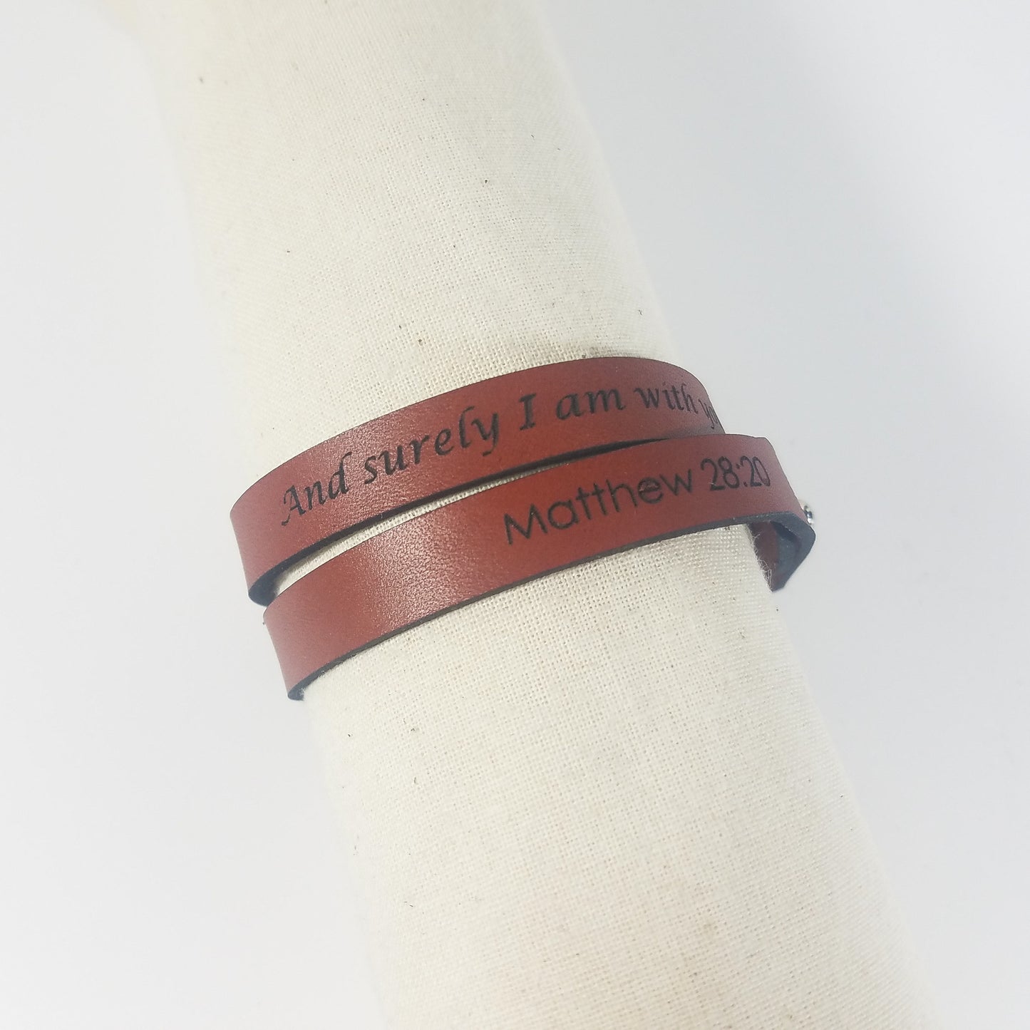 Spiritual Wrap Bracelets - And surely I am with you always