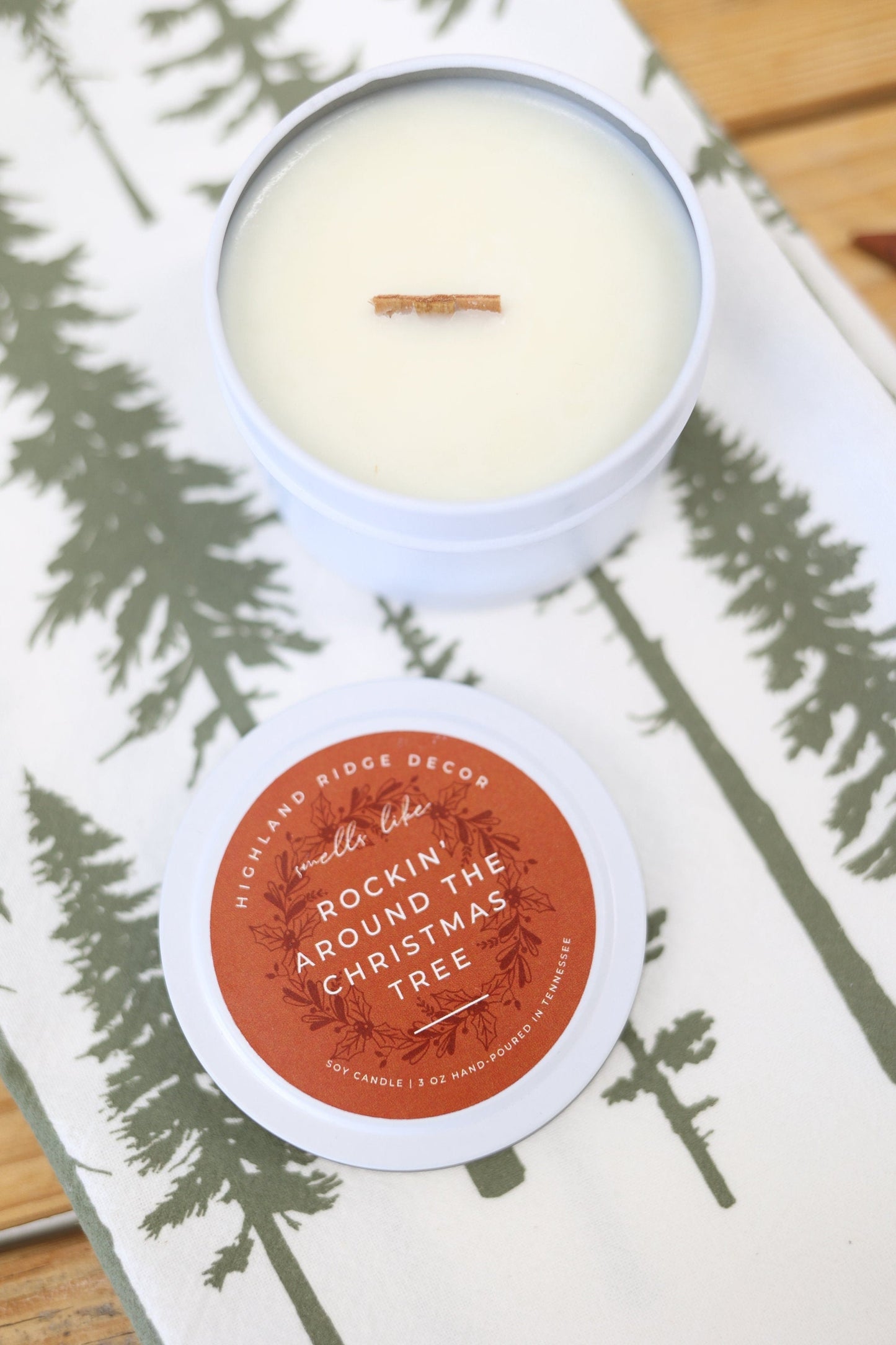 "Rockin' Around The Christmas Tree" Tin