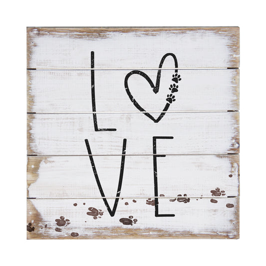 Love Paw Print