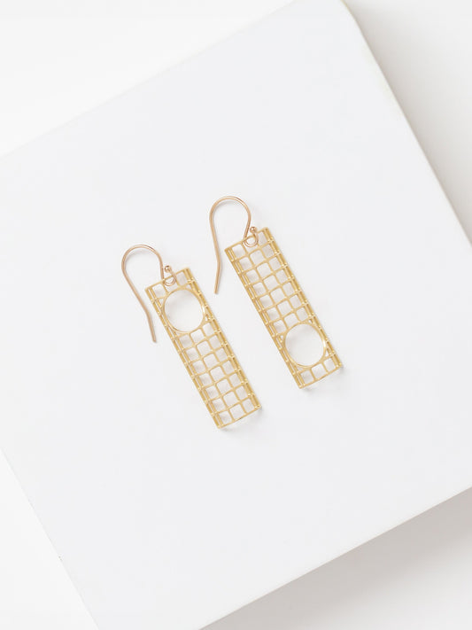 VOID Earrings | 3D geometric earrings